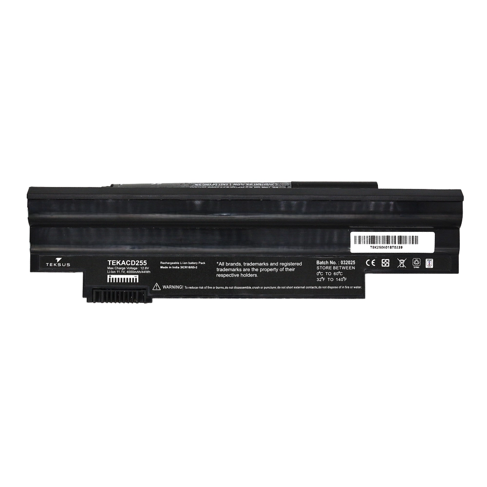 Teksus Laptop Battery Compatible For Acer D255 6C view 2